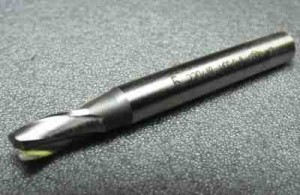 Fréza 5mm vrtací dvoubřitá (průměr stopky 6mm) HSS Co8 