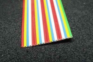 Plochý vodič 20 žilový, průřez cca 0,1mm (Kablo !!!)