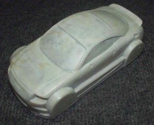 Resinová karoserie Audi 1/24 (sklolaminát)