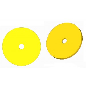 280-4023	GFK třecí talířky /laminát 1mm/ 16mm