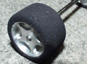 Mechové pneu zadní měkké (GT, nascar, makety 18mm)