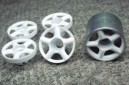 Sada plastových insertů 5-spoke pro disky 20mm