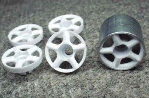 Sada plastových insertů 5-spoke pro disky 20mm