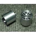 CNC alu disk (/DxL/d) 19x18/2,38mm - design101