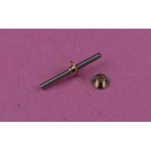 Pouzdro mosazné krátké 2x1x0,9mm (DxD1xB)