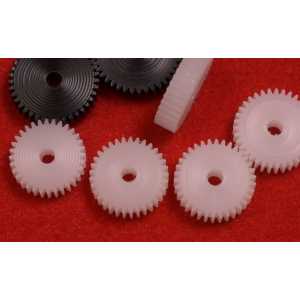 Kolo 34T/1,5-2 (přímé zuby, M0,2mm šířka kola 2mm, pro osu 1,5mm)