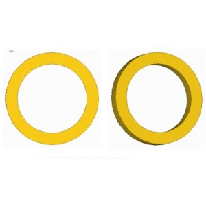 280-5025	Distanční podložky zadní nápravy 2x 0,5 - 0,75 - 1mm /Ms/
