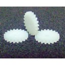 Kolo 20T/1,5-1  (na osu 1,5mm, šířka 1mm, pro šnek D5,5mm)  