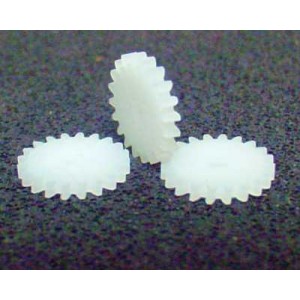 Kolo 20T/1,5-1 M04  (na osu 1,5mm, šířka 1mm, pro šnek D5,5mm)  