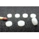Čelní kolo 13T/2-2 modul 0,3mm (osa 2mm, šířka 2mm)   