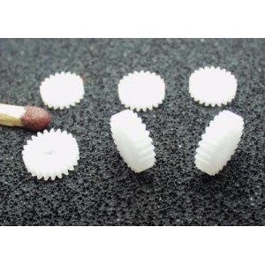 Čelní kolo 25T/2-2 modul 0,3mm (osa 2mm, šířka 2mm)   