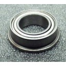 Ložisko MF106ZZ  (10x6x3mm s přírubou) Osa 6mm